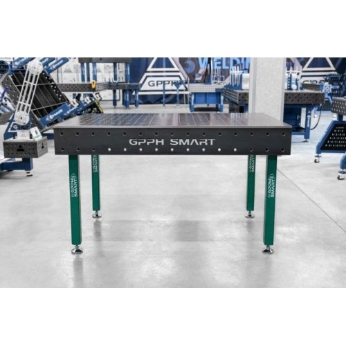 Suvirinimo stalas SMART - 1500x1000mm - Φ16 - 100x100mm - Ant kojelių - SMART 12 (12mm)