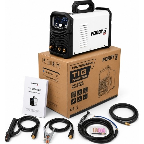 Suvirinimo aparatas FORBY® TIG 200 MX DC (200A - 60%) (sinerginis)