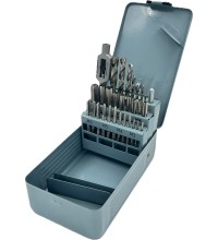 Sriegiklių ir grąžtų rinkinys HSSE M35 (29vnt)