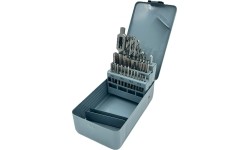 Sriegiklių ir grąžtų rinkinys HSSE M35 (29vnt)