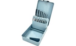Sriegiklių rinkinys M3-M12 HSS M35 su TiAlN danga (7vnt)