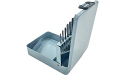 Sriegiklių rinkinys M3-M12 HSS M35 su TiAlN danga (7vnt)