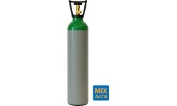 Dujų balionas Gaschema (PH 300 BAR) (MIX ArC18) (užpildytas) - 10 l