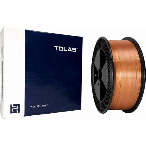 Suvirinimo viela TOLAS ER70S-6 SG2 15kg - 0.8 mm