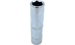 1/4" Galvutė 6-kampė (prailginta) - 12mm