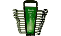 Combination gear wrenches set 12pcs. (8-19)
