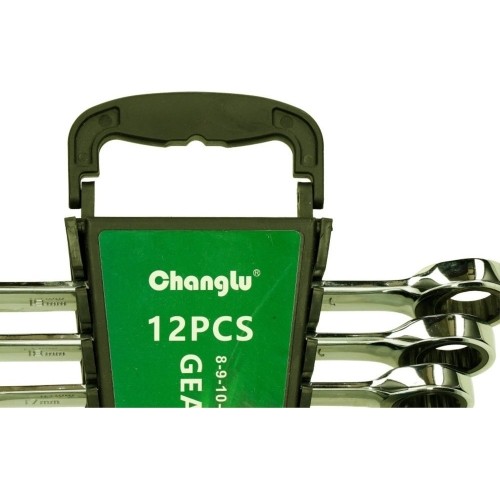 Combination gear wrenches set 12pcs. (8-19)