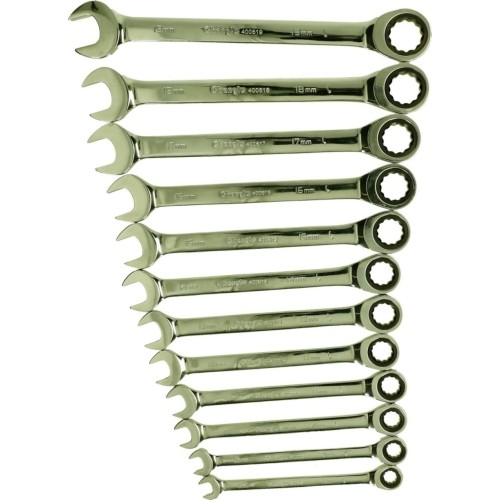 Combination gear wrenches set 12pcs. (8-19)