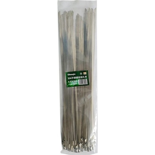 Stainless steel tie - 4.6x350mm (100vnt)