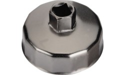 Galvutė tepalo filtrui - 75-77mm 15-kampė (3/8)
