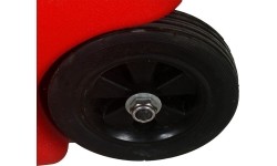 Mobili kuro talpa (plastikinė) su pompa 12V akum./230V 53L su ratukais