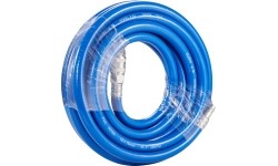 PVC air hose with quick couplers Ø10 x 16mm - Ø10 x 14mm, 20m