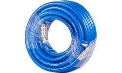 PVC air hose with quick couplers Ø10 x 16mm - Ø10 x 14mm, 20m