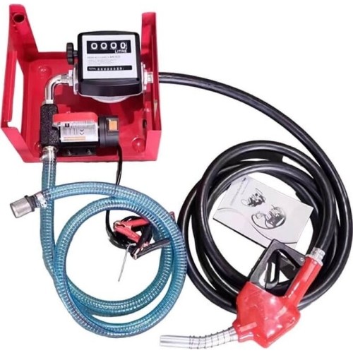 Dyzelino perdavimo siurblys 12V (su automatiniu pistoletu)