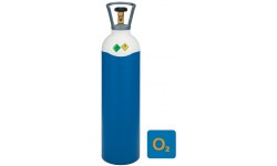 Dujų balionas Gaschema (deguonis O₂) (užpildytas) - 20 l