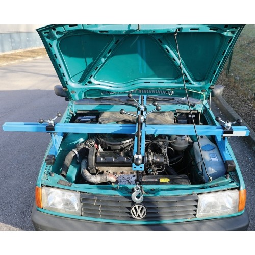 Engine support with crossbeam 500kg