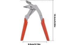 Snap removal pliers