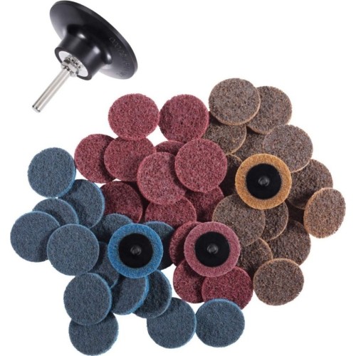 Sanding disc set 50 mm with holder 46pcs