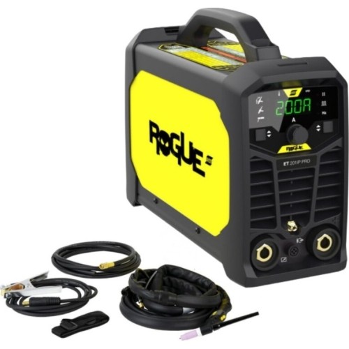 Suvirinimo aparatas ESAB Rogue ET 201iP PRO TIG DC su priedais