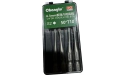 1/4" (6.3mm) Dr TORX impact bit, 5pcs. - T7 x 50mm