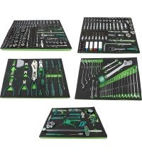 Tool tray set 330pcs (5 trays) for roller cabinet