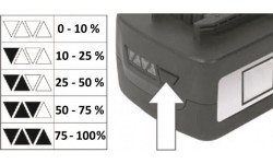 Battery for cordless tools WORCRAFT 20V 6.0Ah LI-ION