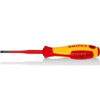Screwdriver KNIPEX VDE (Slim) Plus/Minus pattern PZ/S1x187mm