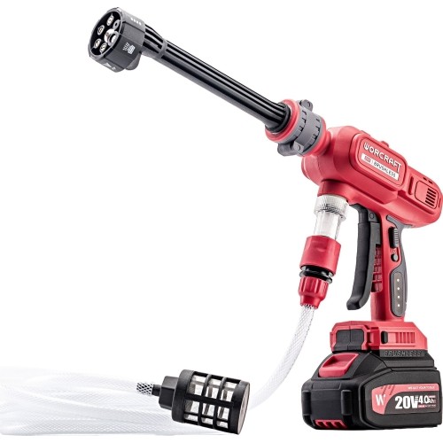 Li-ion Cordless high pressure cleaner WORCRAFT 20V (without battery and charger)