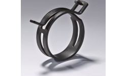 Spring hose clamp pliers 250 mm KNIPEX, with locking and retaining mechanism