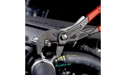 Replės spyruoklinėms sąvaržoms 250 mm KNIPEX, su užraktu ir fiksatoriumi