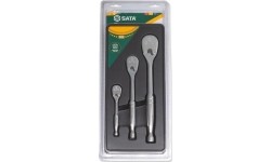 Terkšlė reversinės rinkinys 3vnt. 60TH 120XP (ovalo formos galvutė, metaline rankena)