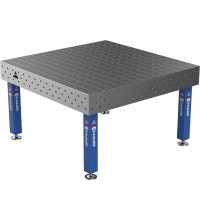 Suvirinimo stalas PRO 15 mm - 1500x1480mm - Φ16 - 100x100mm - Ant kojelių