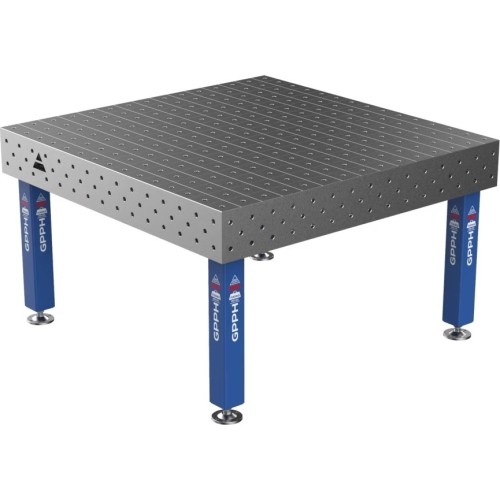 Welding table PRO 15 mm - 1500x1480mm - Φ16 - 100x100mm - On feet
