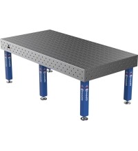 Welding table PRO 15 mm - 2400x1200mm - Φ16 - 100x100mm - On feet