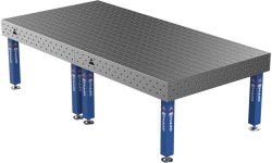 Welding table PRO 15 mm - 3000x1480mm - Φ16 - 100x100mm - On feet