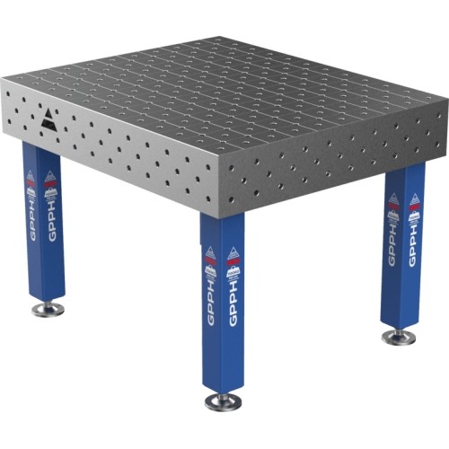 Welding table PRO 15 mm - 1200x1000mm - Φ16 - Diagonal - On feet