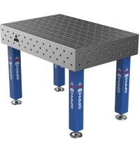 Welding table PRO 15 mm - 1200x800mm - Φ16 - Diagonal - On feet