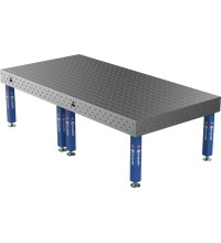 Welding table PRO 15 mm - 3000x1480mm - Φ16 - Diagonal - On feet