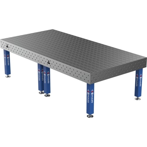 Welding table PRO 15 mm - 3000x1480mm - Φ16 - Diagonal - On feet