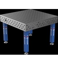 Welding table PRO 15 mm - 1200x1200mm - Φ28 - 100x100mm - On feet