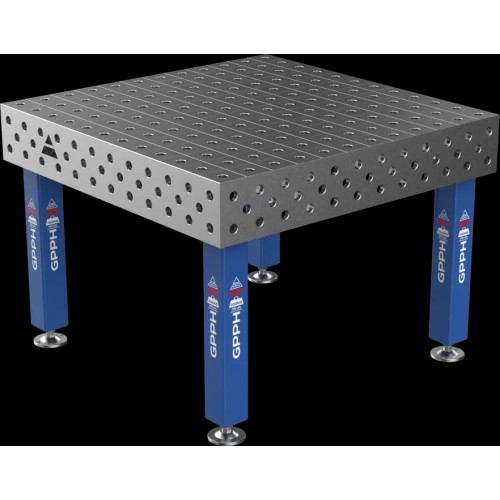 Welding table PRO 15 mm - 1200x1200mm - Φ28 - 100x100mm - On feet