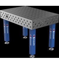 Welding table PRO 15 mm - 1200x800mm - Φ28 - 100x100mm - On feet