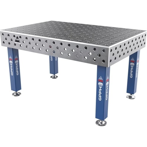 Welding table PRO 15 mm - 1500x1000mm - Φ28 - 100x100mm - On feet