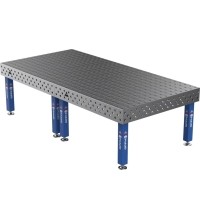 Welding table PRO 15 mm - 3000x1480mm - Φ28 - 100x100mm - On feet
