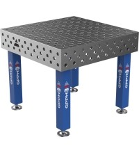 Suvirinimo stalas PRO 15 mm - 1000x1000mm - Φ28 - Įstrižinė - Ant kojelių