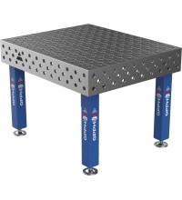 Welding table PRO 15 mm - 1200x1000mm - Φ28 - Diagonal - On feet