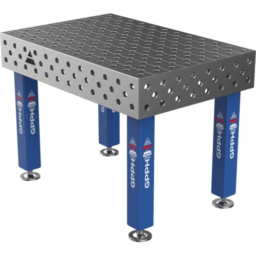 Welding table PRO 15 mm - 1200x800mm - Φ28 - Diagonal - On feet
