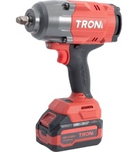 Akumuliatorinis smūginis veržliasukis TROM 3/4'' 20V LI-ION