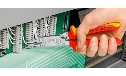 Pliers for electrical installation VDE 200mm KNIPEX