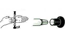 Valve grinder set 2pcs.